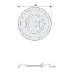 Abus Giterrostsicherung GS20