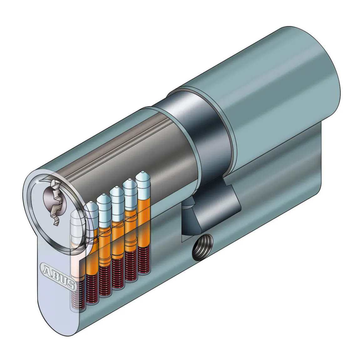Abus Türzylinder E30NP 40/40 mm