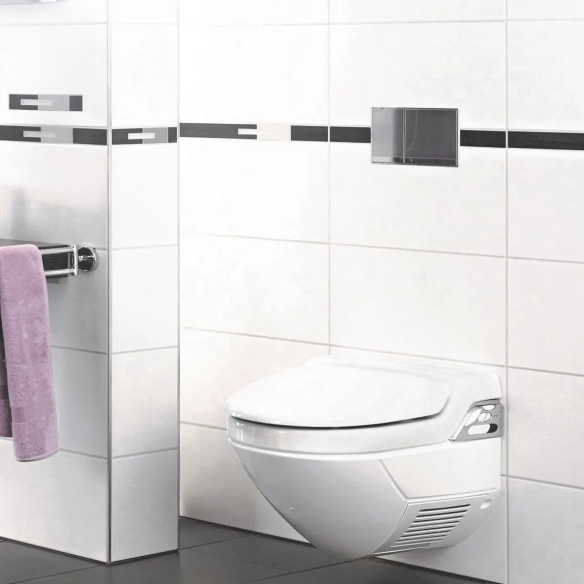 Adaptil Wandfliese Rio weiß matt 29,8 x 59,8 x 0,8 cm