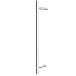 Alexa Style 2.0 Drehtuer inkl Seitenwand192x90x90cm Alu Natur, Klar hell