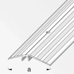 Alfer Niveauausgleichsprofil Clipstech-Plus 56 mm 1m silber