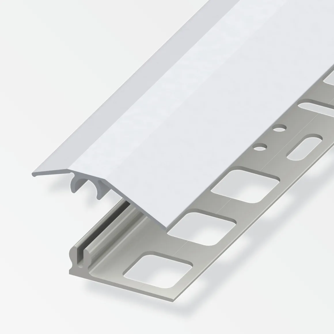 Alfer Niveauausgleichsprofil Clipstech-mini 31 mm 1m silber