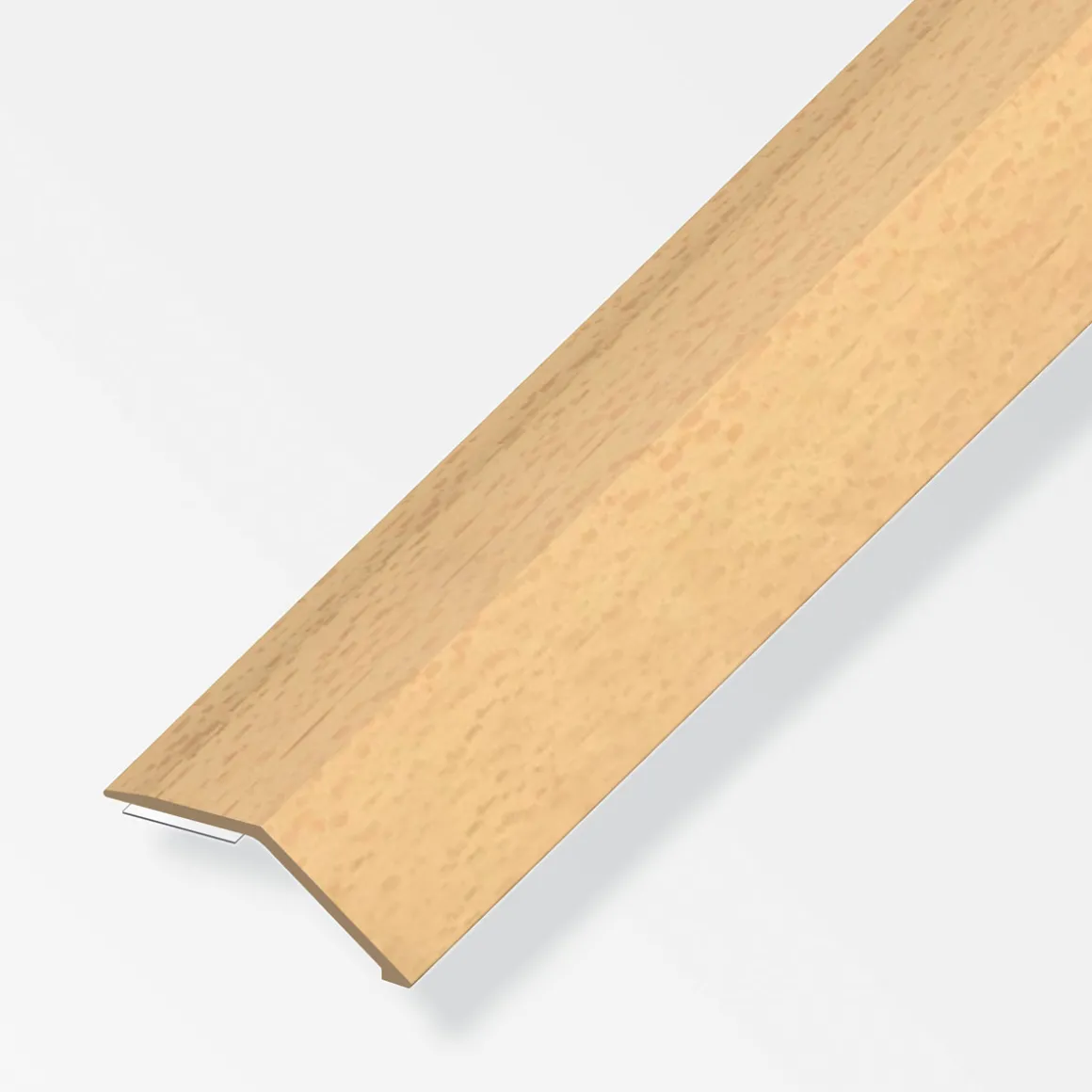 Alfer Niveauausgleichsprofil 8 mm 1m PVC selbstklebend buche