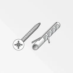 Alfer Schraube mitDübel 3 x 30 mm champagner 10 Stück