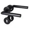 Alpertec Rosettengarnitur Fair I schwarz Durchmesser 52 mm