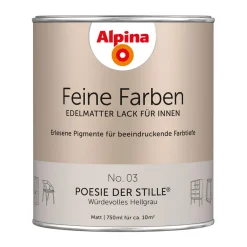 AlpinaBuntlack Feine Farben Lack No 03 Poesie der Stille edelmatt 750ml