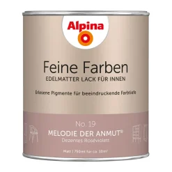 AlpinaBuntlack Feine Farben Lack No 19 Melodie der Anmut edelmatt 750ml