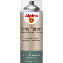 AlpinaBuntlack Feine Farben Sprühlack No 37 Held des Waldes edelmatt 400ml