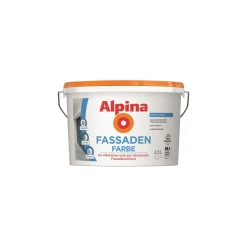 Alpina Fassadenfarbe Weiß Matt 2,5 L