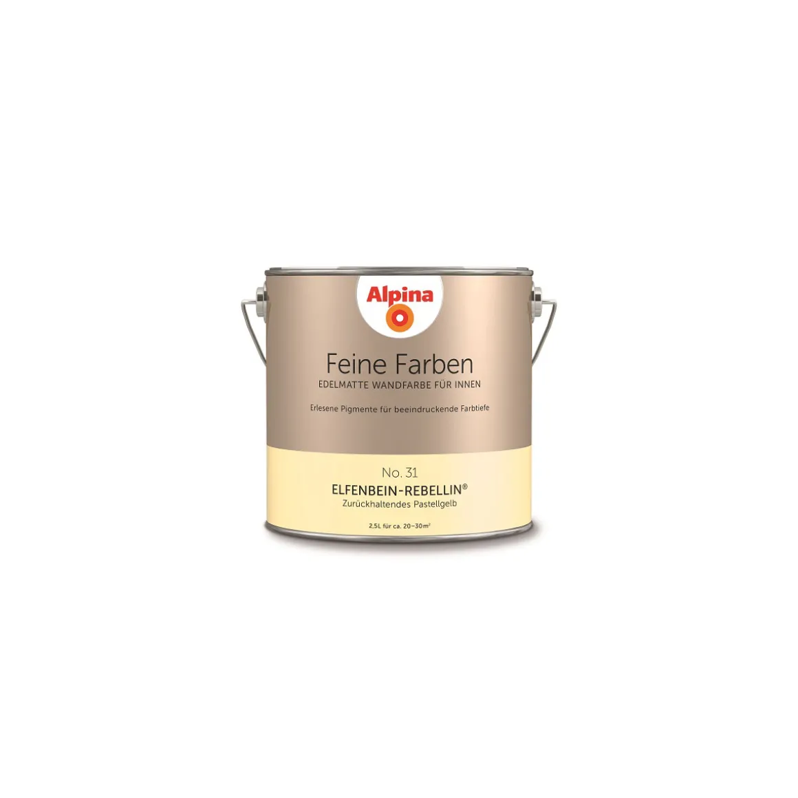 Alpina Feine Farben Elfenbein-Rebellin 2,5 L