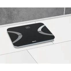 Analysewaage LED BT 30x26cm, schwarz