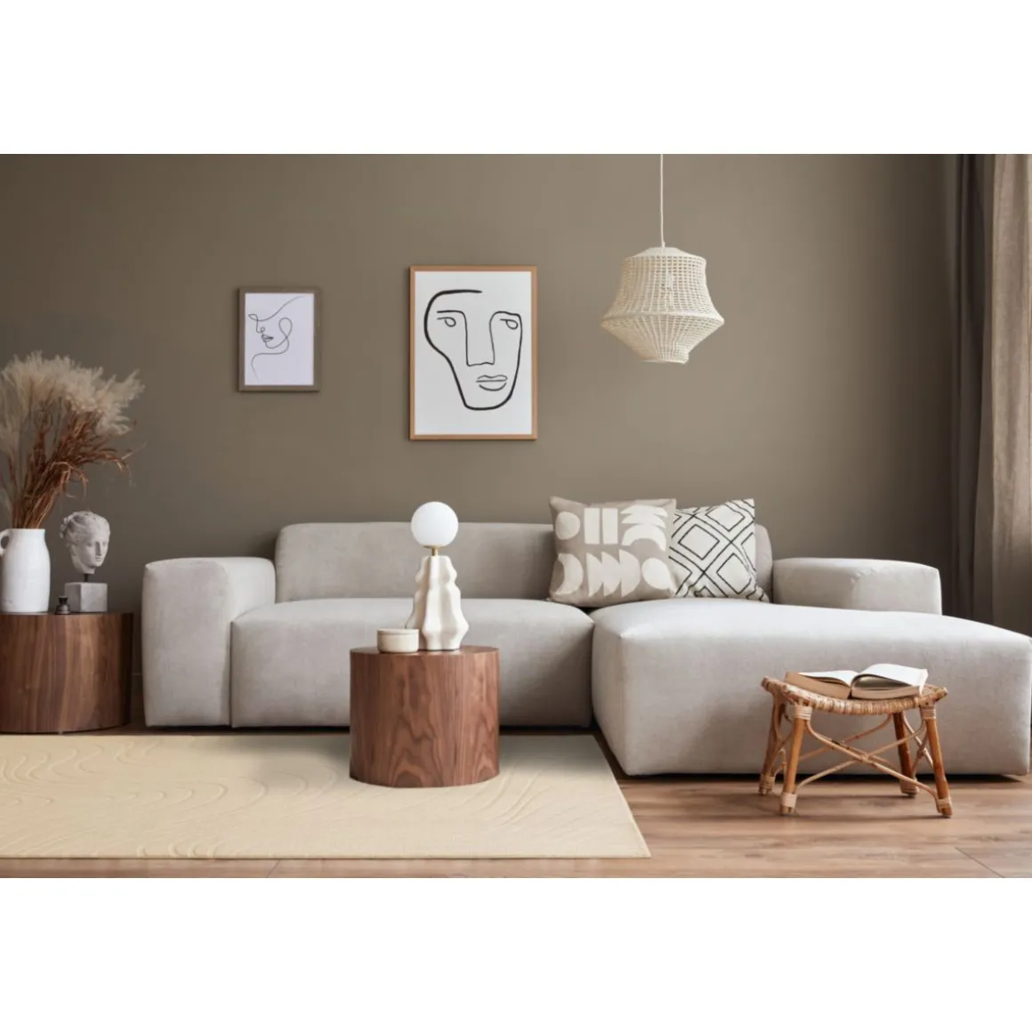 andiamo Teppich Dale 120x170 cm beige