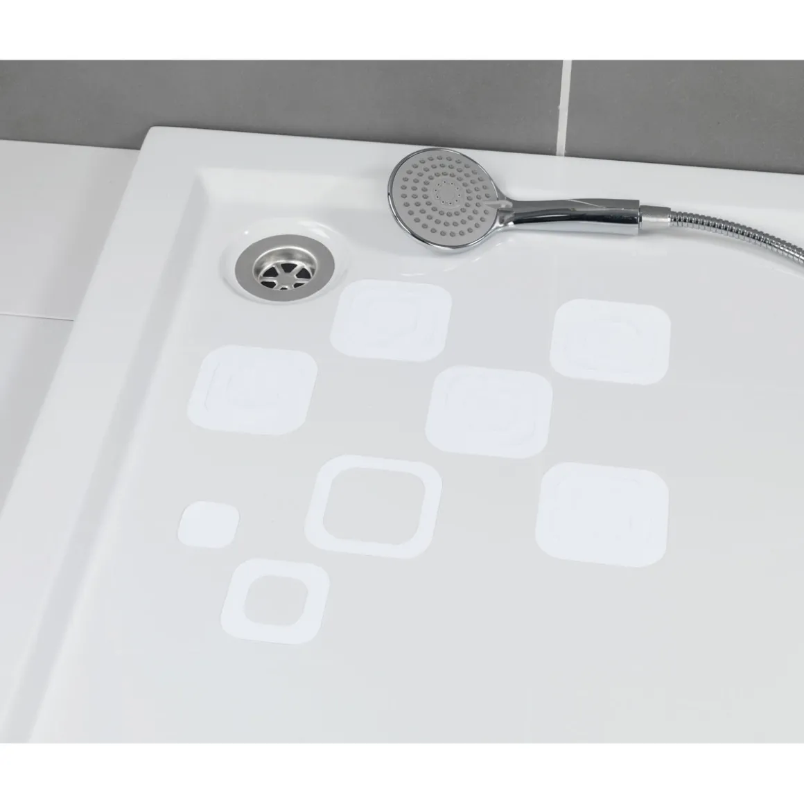 Antirutschsticker Model Square 6ertransparent