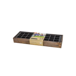 Anzuchtholzkiste 27er Topfplatte 50x16x6cm