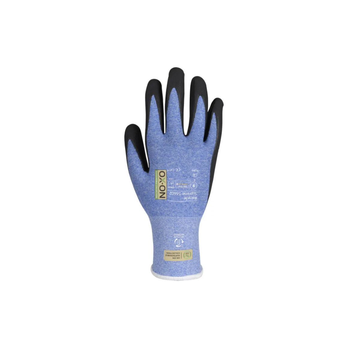 Arbeitshandschuh Recycle Supreme blau