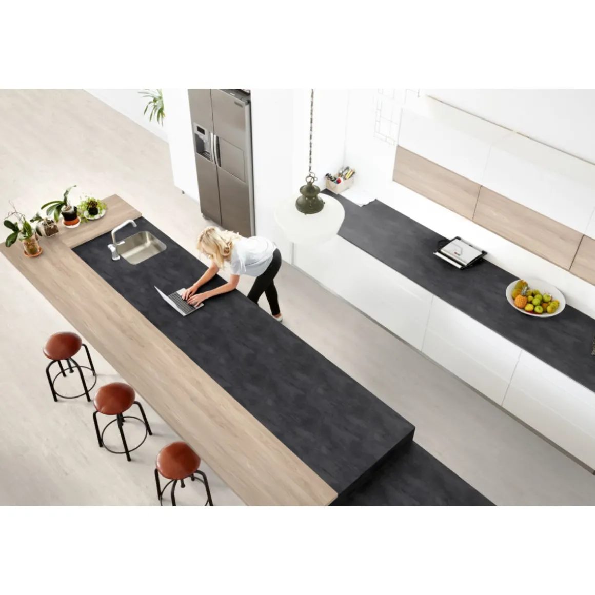 Arbeitsplatte Beton ArtInfinity 410 x 63,5 cm