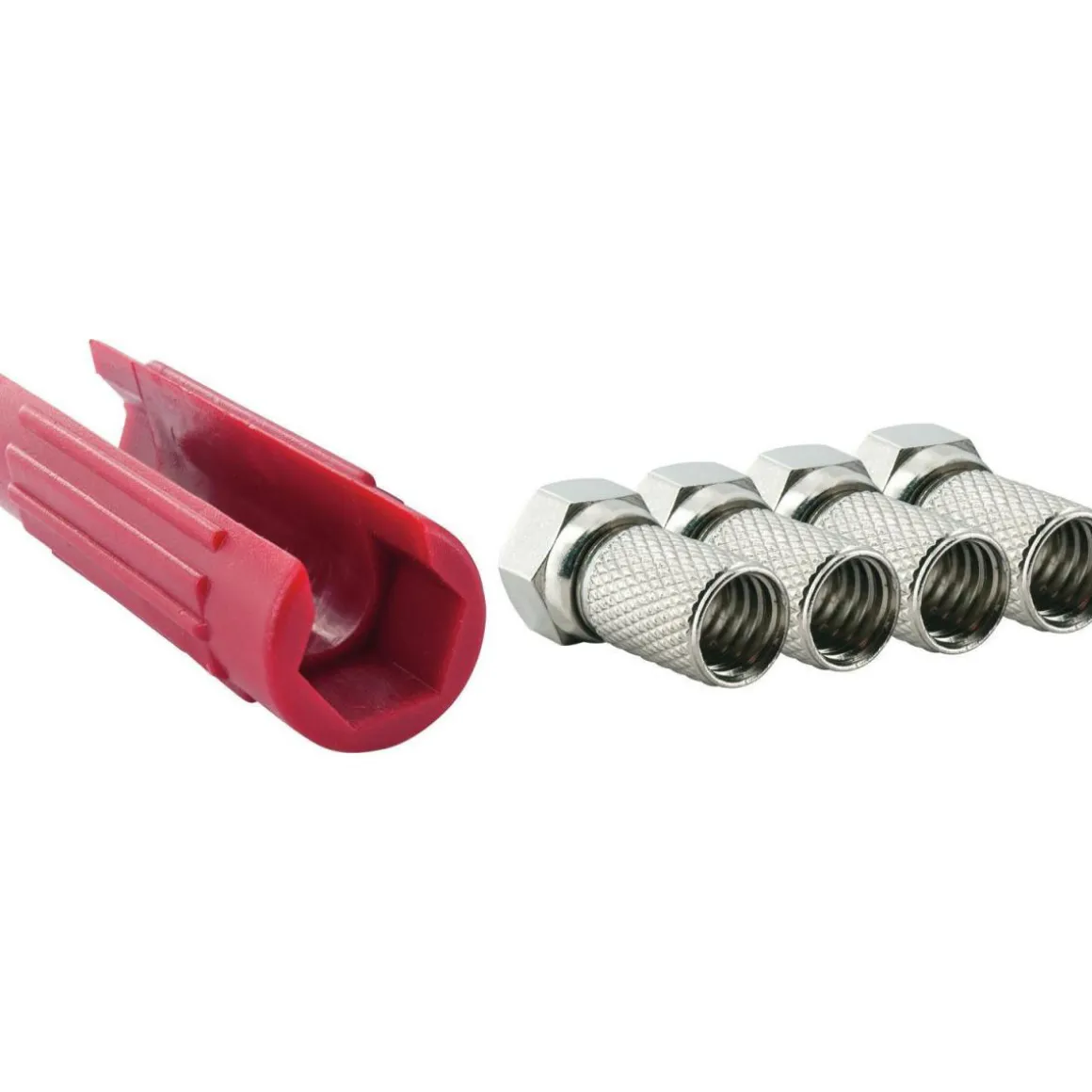 Aufdrehhilfe-Set inkl. 4-F-Stecker
