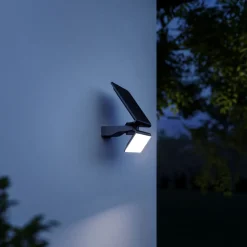 Aussenleuchte X-Solar L-S silber