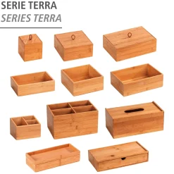 Badbox mit Schublade Mod. Terra, Bambu