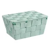 Badkorb mit Deckel Mod. Adria, mint