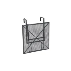Balkonhaengetisch XL Toulouse eisengrauca. 70x88x47-79 cm