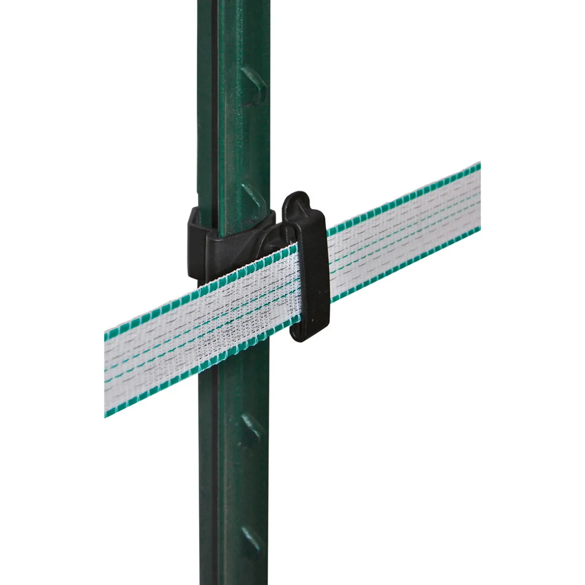 Band-Isolator T-Post für 50 mm schwarz 25 Stück