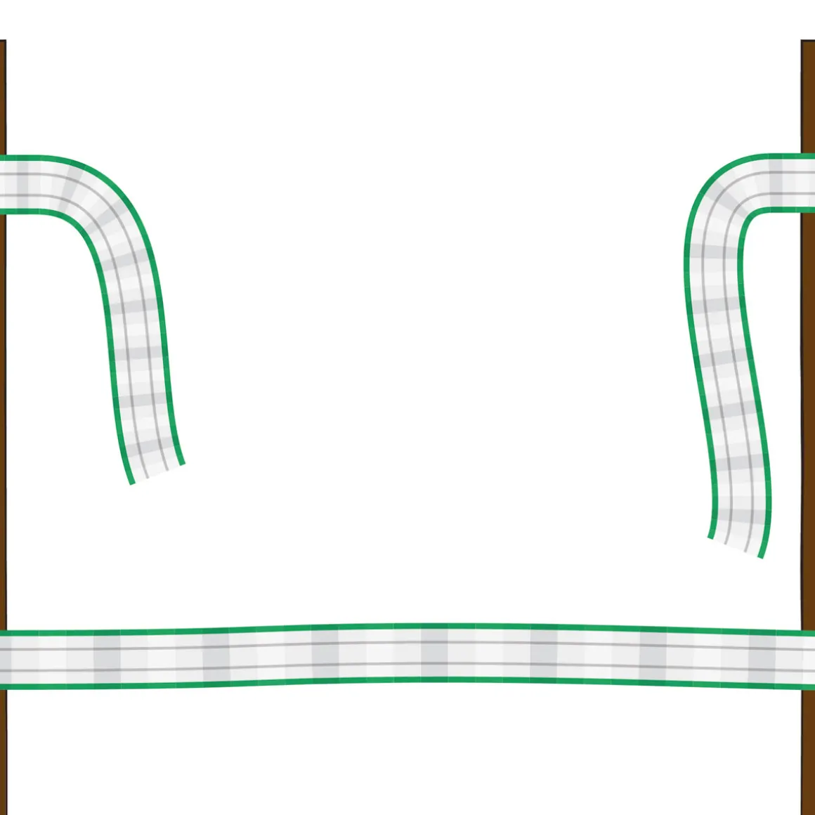 Bandverbinder Litzclip 5 Stück für 12,5 mm
