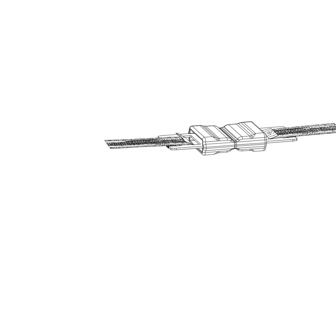Bandverbinder Litzclip 5 Stück für 12,5 mm
