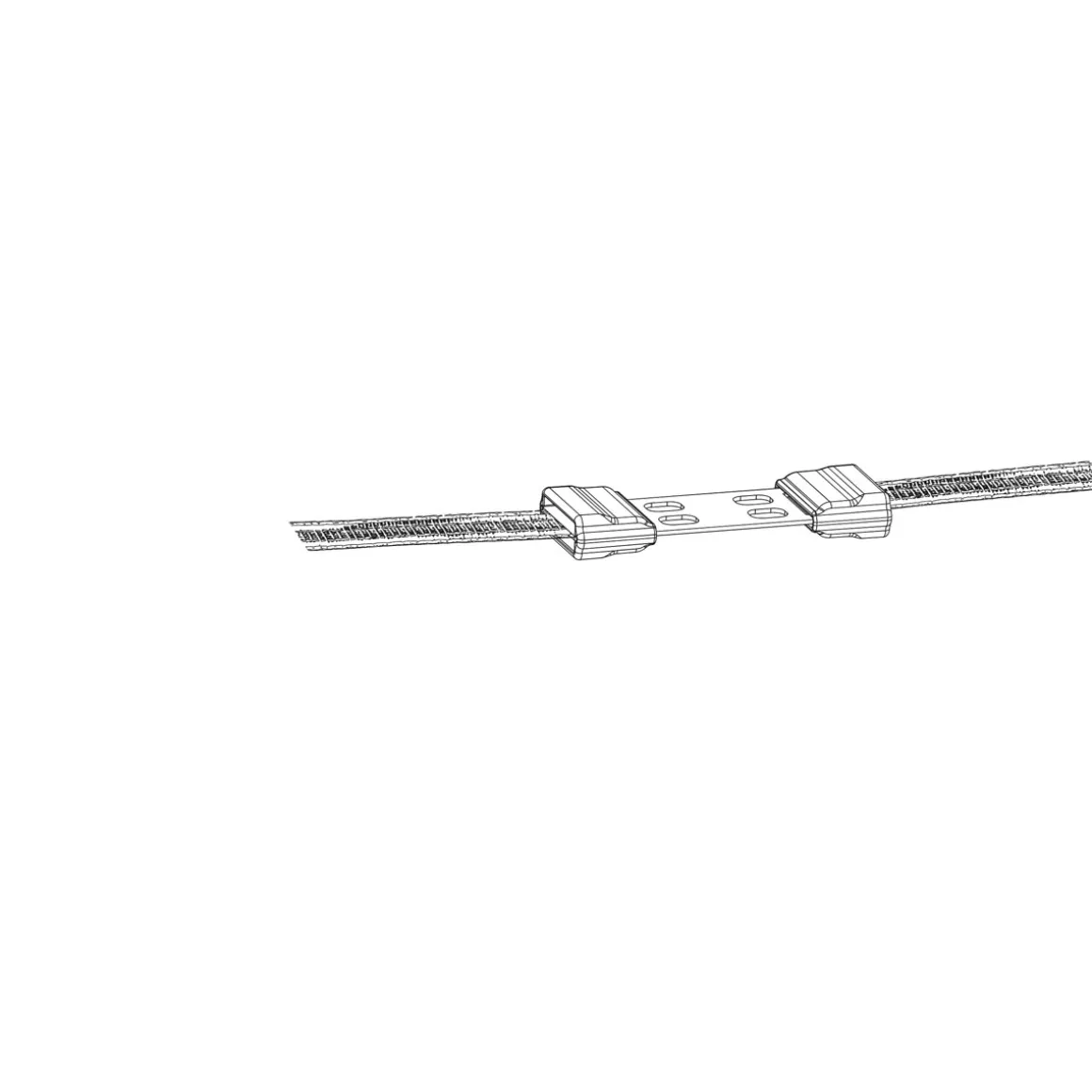 Bandverbinder Litzclip 5 Stück für 12,5 mm