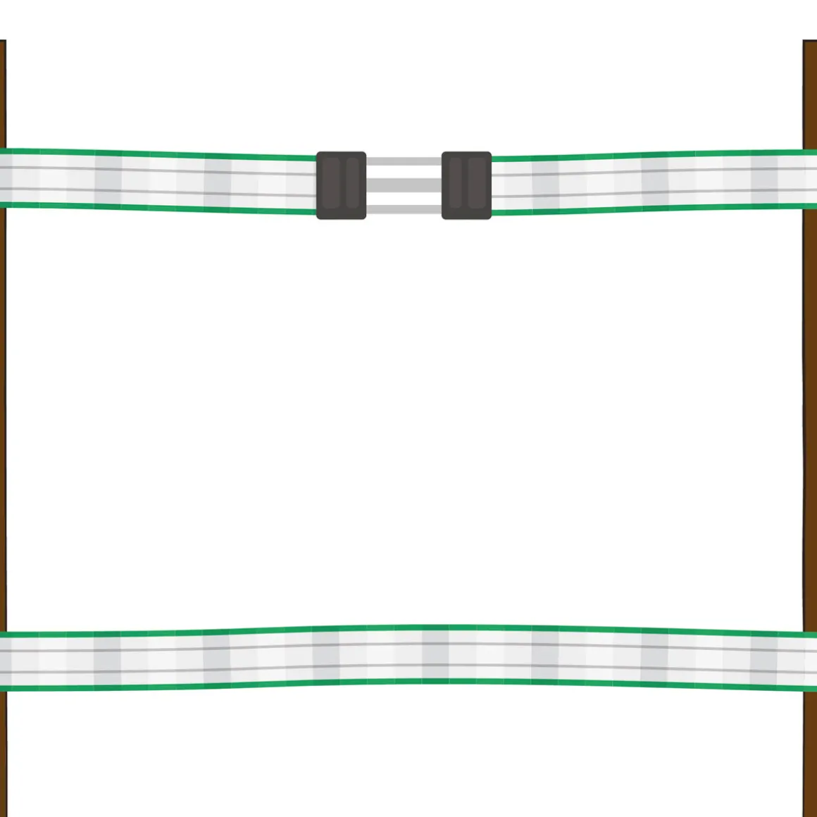 Bandverbinder Litzclip 5 Stück für 12,5 mm
