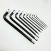 Basic Sechskantschlüssel-Set langarm Kugelkopf 10-teilig