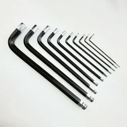 Basic Sechskantschlüssel-Set langarm Kugelkopf 10-teilig