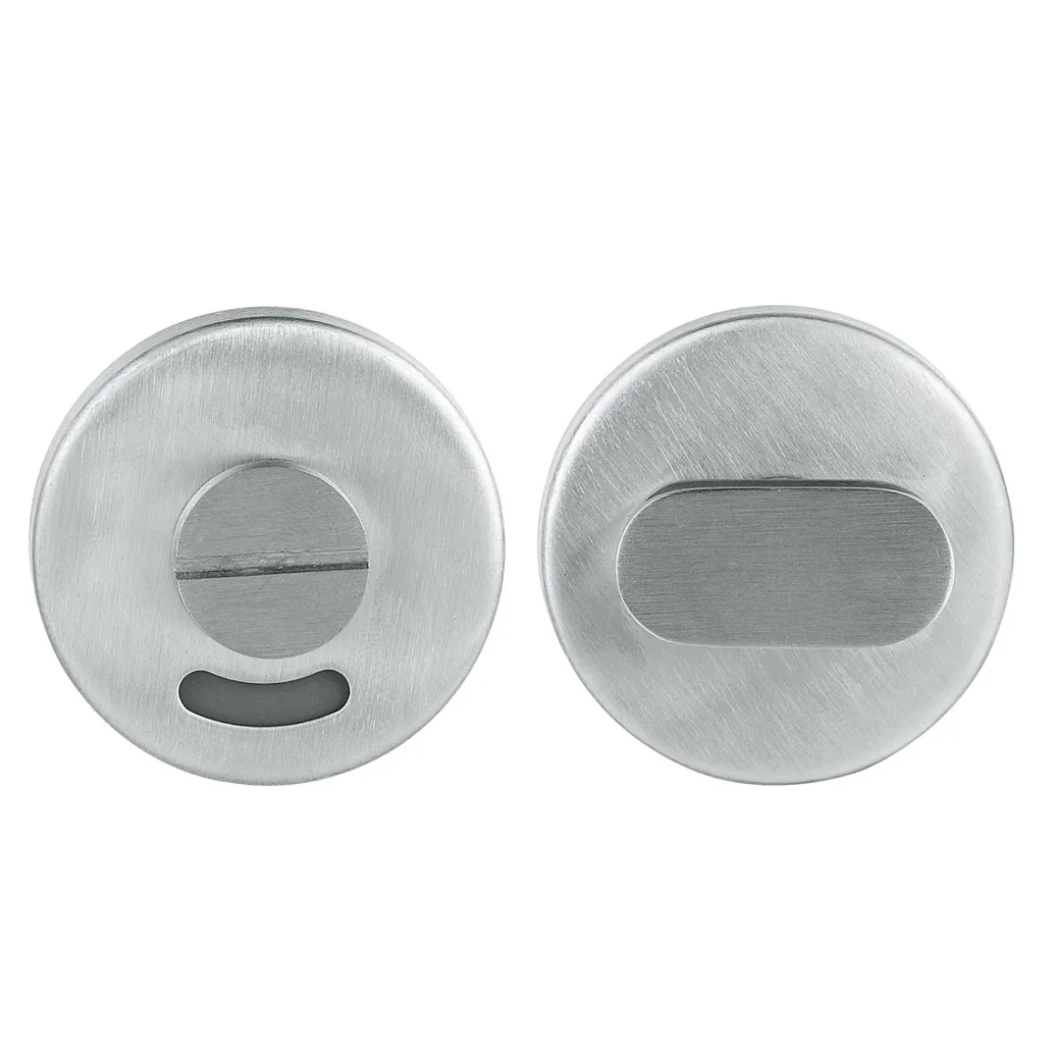 Basic WC-Rosette silber