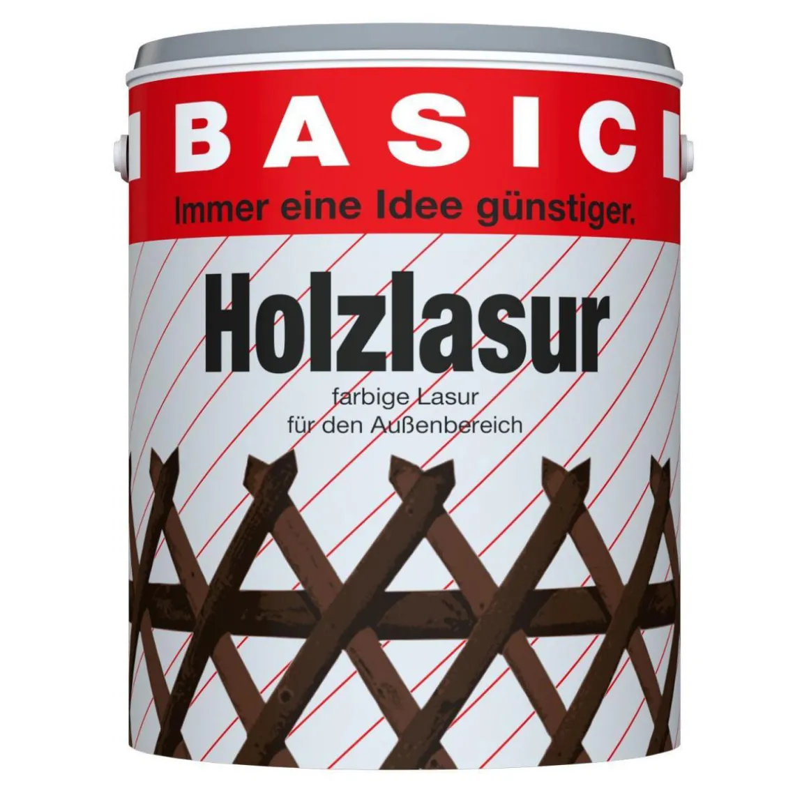 Basic Zaunlasur nussbaum 5 L