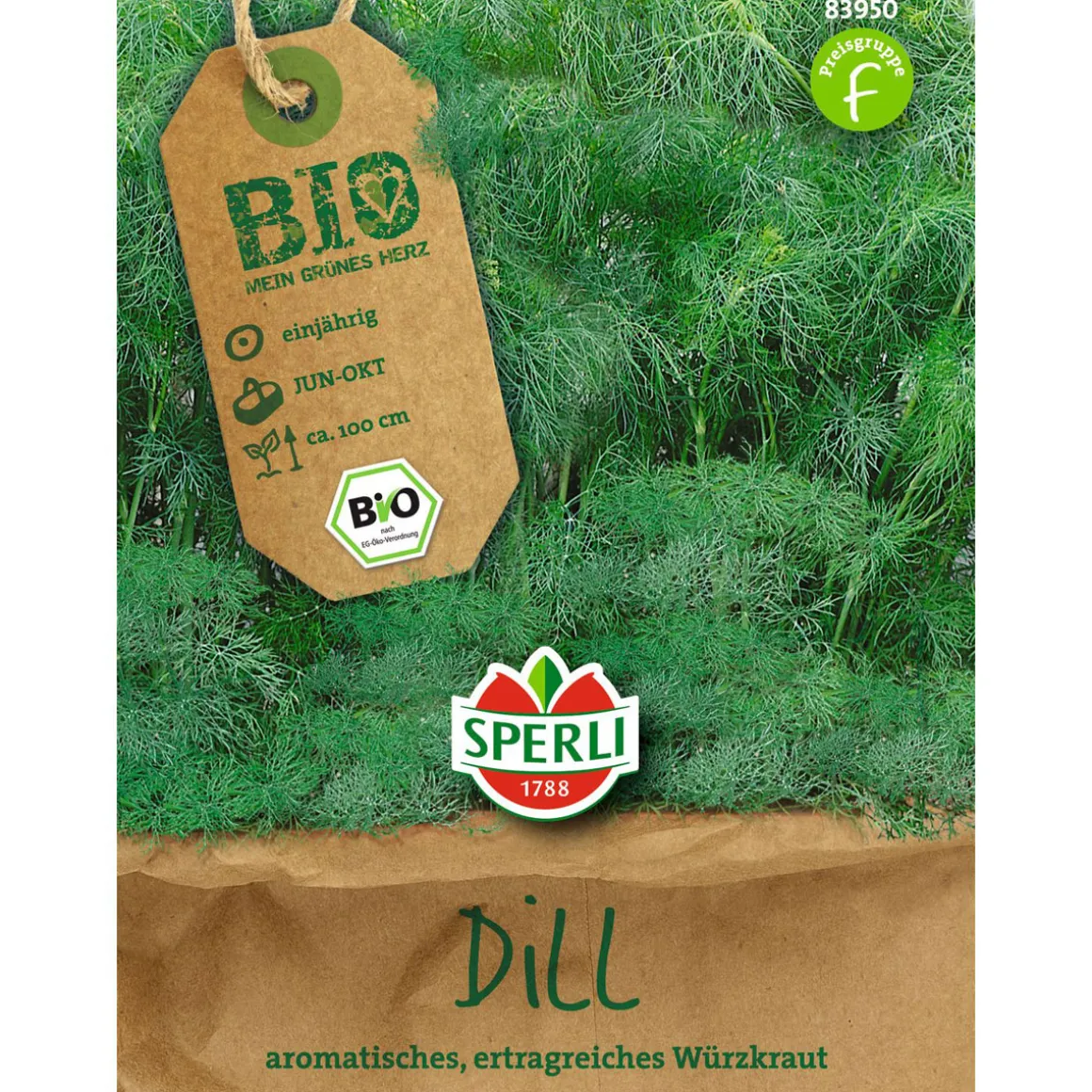 Bio-Kräuter Dill 100 cm