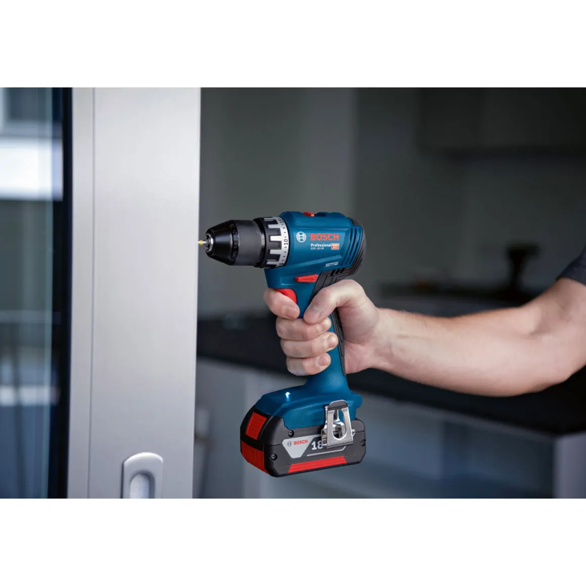 Bosch Akku-Bohrschrauber GSR 18 V-45 Professional in L-BOXX 136