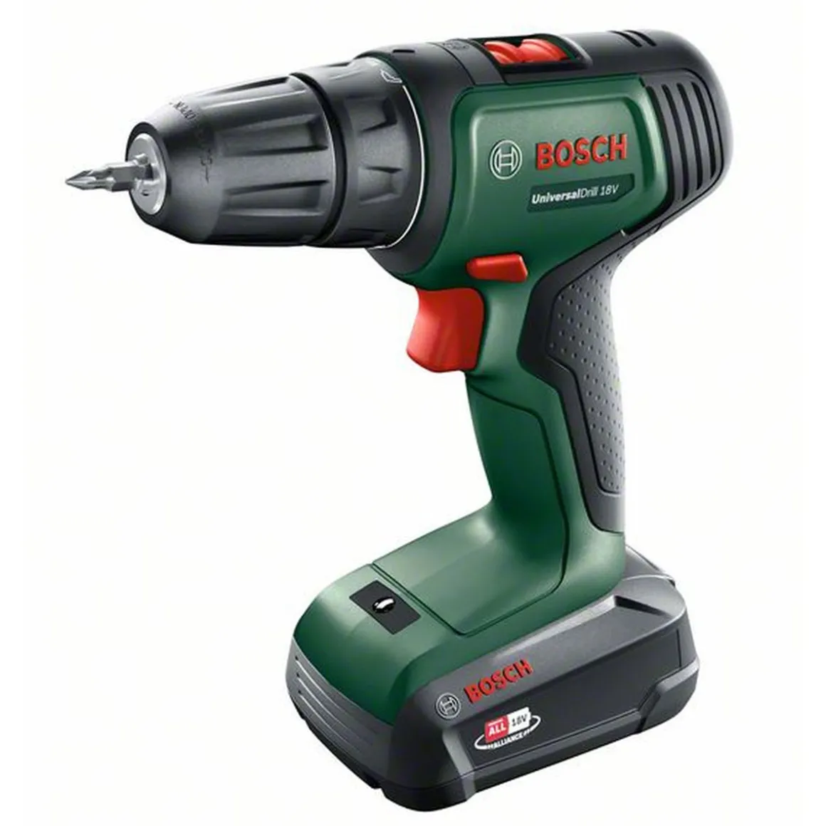 Bosch Akku-Bohrschrauber-Set UniversalDrill 18V 1x 1,5Ah Akku 4-teilig