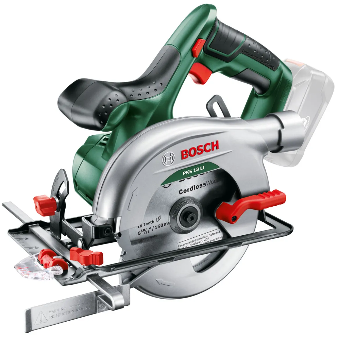 Bosch Akku-Handkreissäge PKS 18 LI ohne Akku