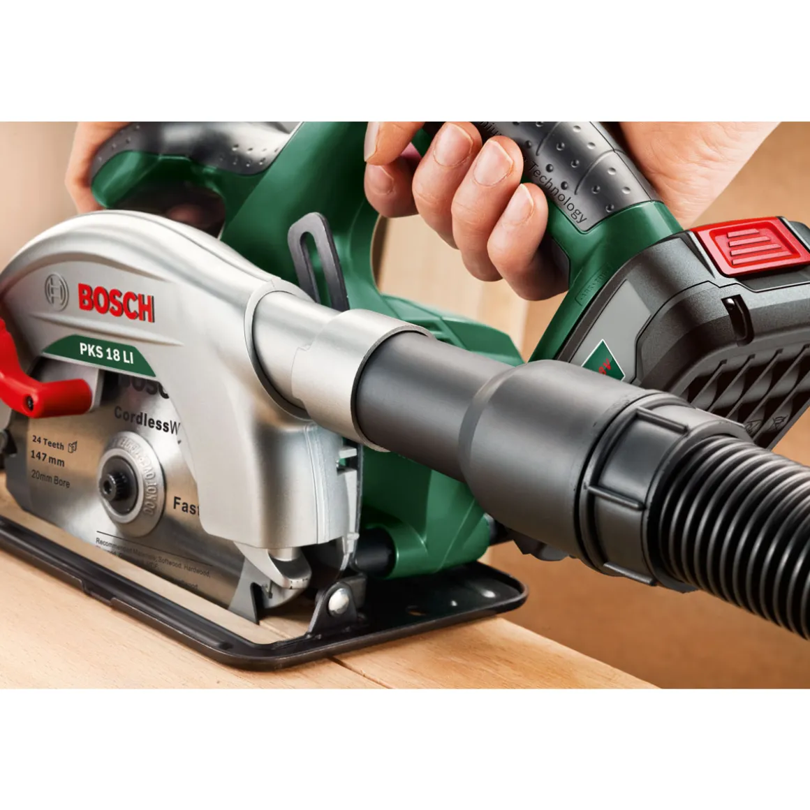 Bosch Akku-Handkreissäge PKS 18 LI ohne Akku