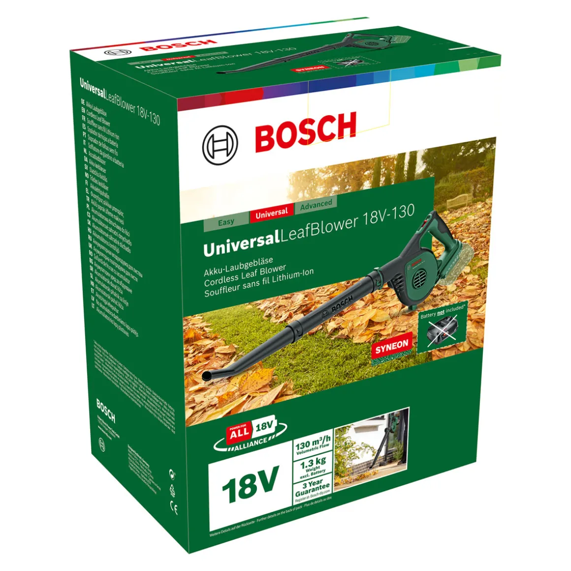 BoschAkku-Laubbläser UniversalLeafBlower 18V-130