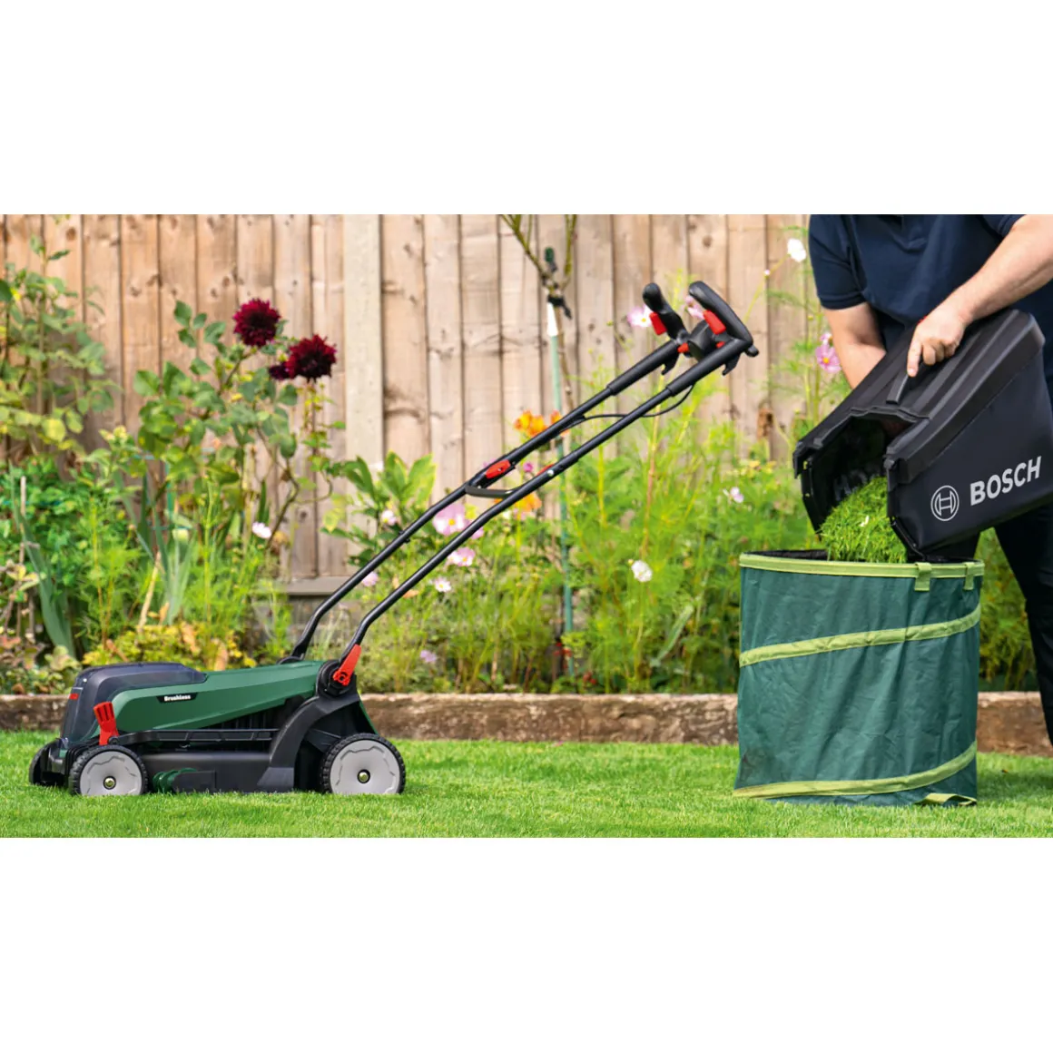BoschAkku-Rasenmäher Universal Rotak 2 x 18V 37-550