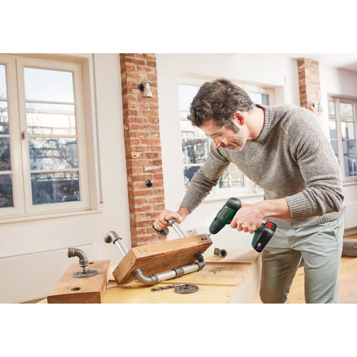 Bosch Akku-Schlagbohrschrauber-Set UniversalImpact 18V 1 Akku 4-teilig