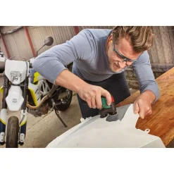 Bosch Akku-Tellerschleifer und Polierer-Set EasyCurvSander 12 ohne Akku 14-teilig