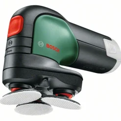 Bosch Akku-Tellerschleifer und Polierer-Set EasyCurvSander 12 ohne Akku 14-teilig
