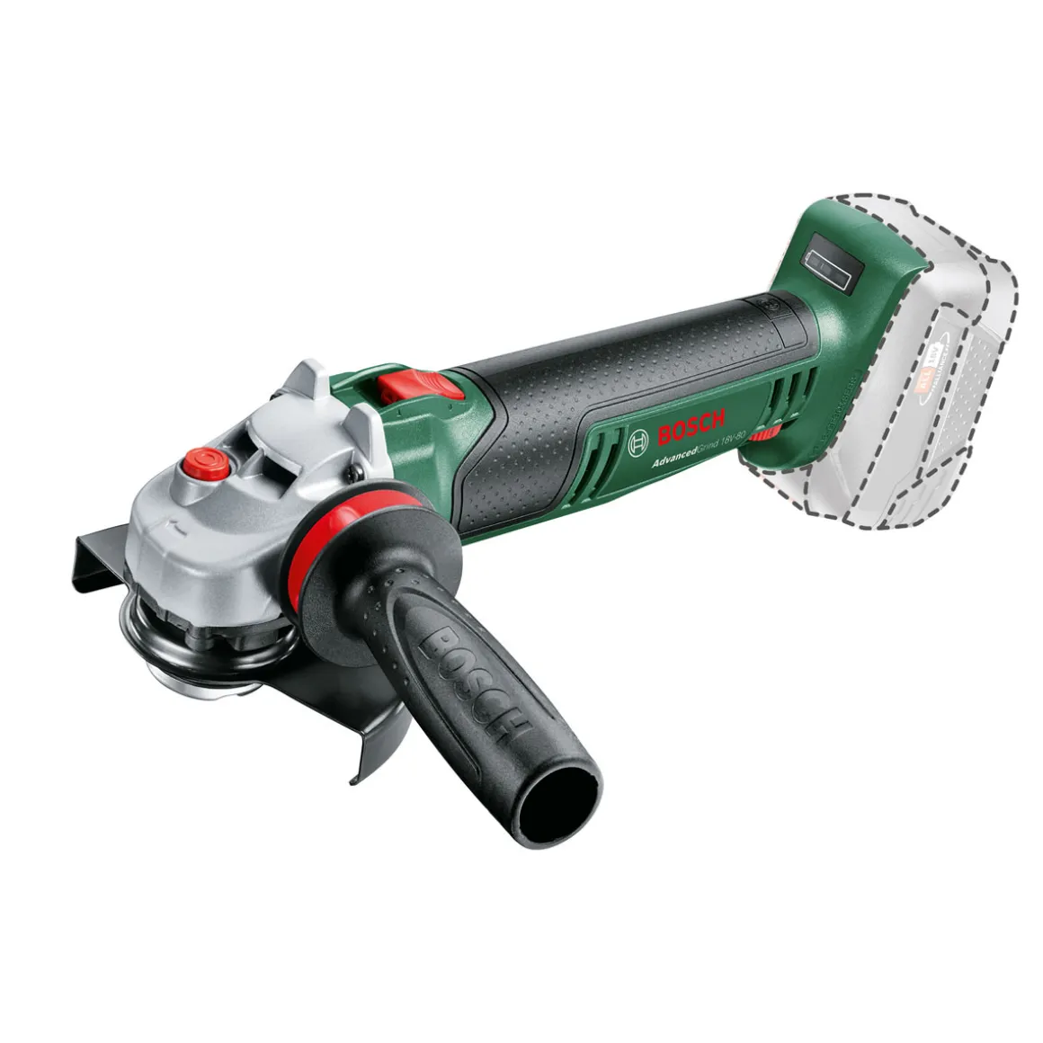 BoschAkku-Winkelschleifer Advanced Grind 18V-80