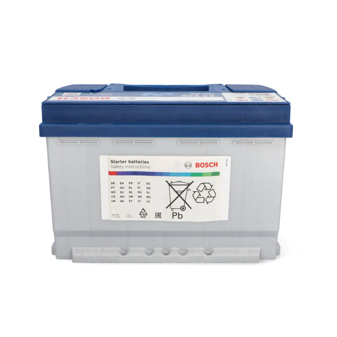 Bosch Autobatterie S4 EFB 70Ah/760A