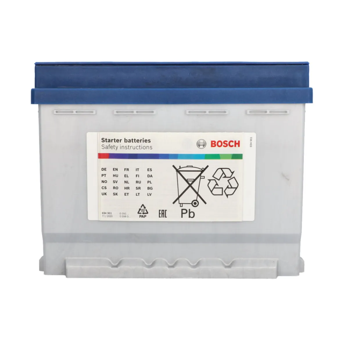 Bosch Autobatterie S4 EFB 60Ah/640A
