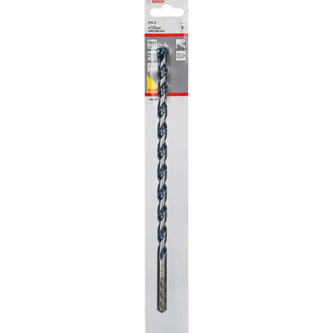 Bosch Betonbohrer CYL-5 10 x 200 x 250 mm