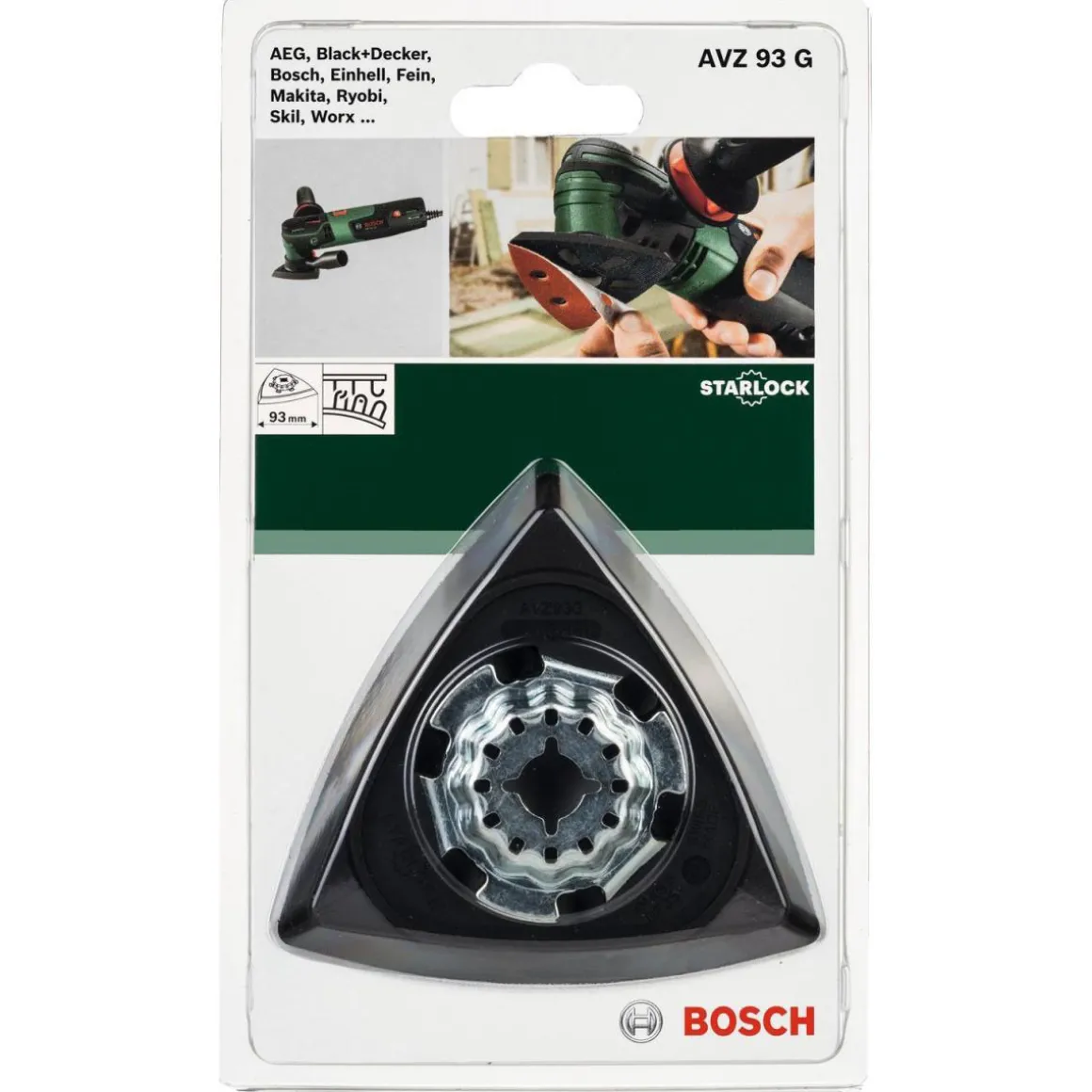BoschDIY Deltaschleifplatte AVZ 93 G