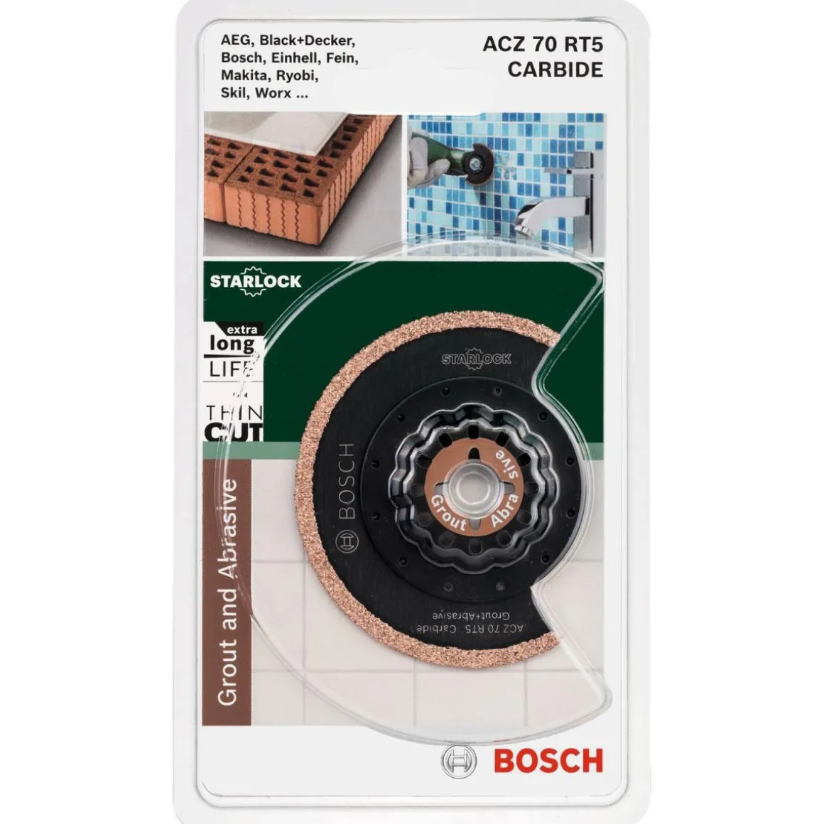 BoschDIY PMF Segmentsägeblatt ACZ 70 RT5